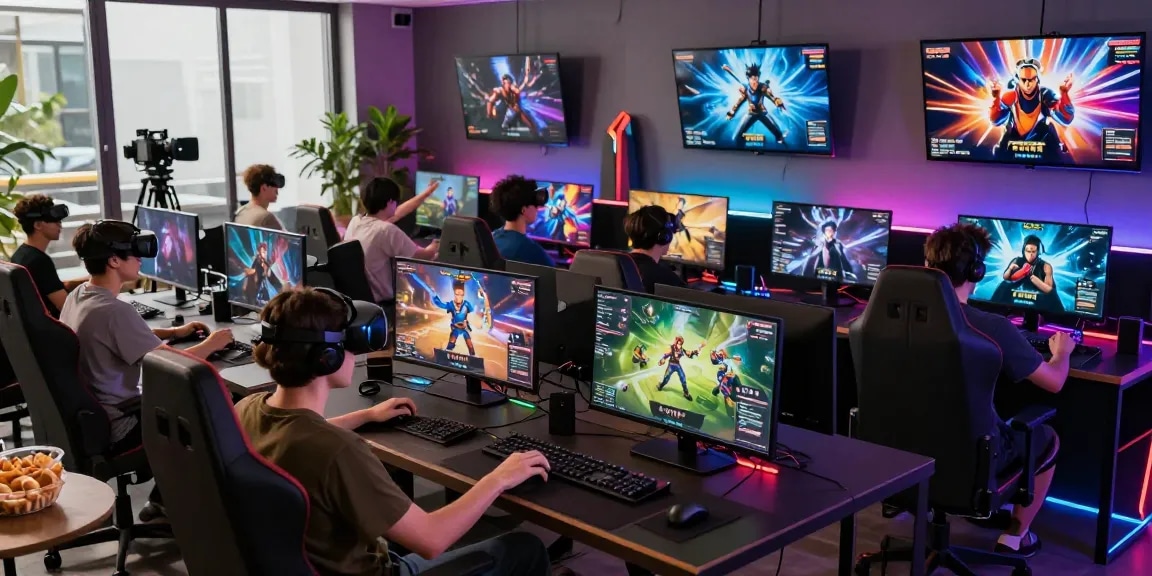 Engaging gaming session at XX88 with players enjoying exciting games and social interaction.