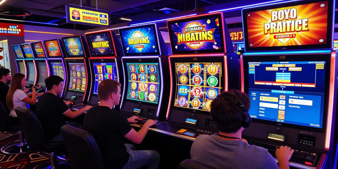 Giocatori coinvolti nei casino non AAMS online, che mostrano grafiche vivaci di giochi di slot e bonus promozionali in un'atmosfera invitante