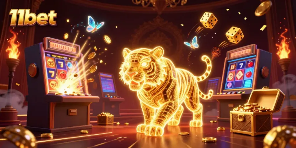 Engage in thrilling gameplay at 11bet with dazzling casino visuals and vibrant action.