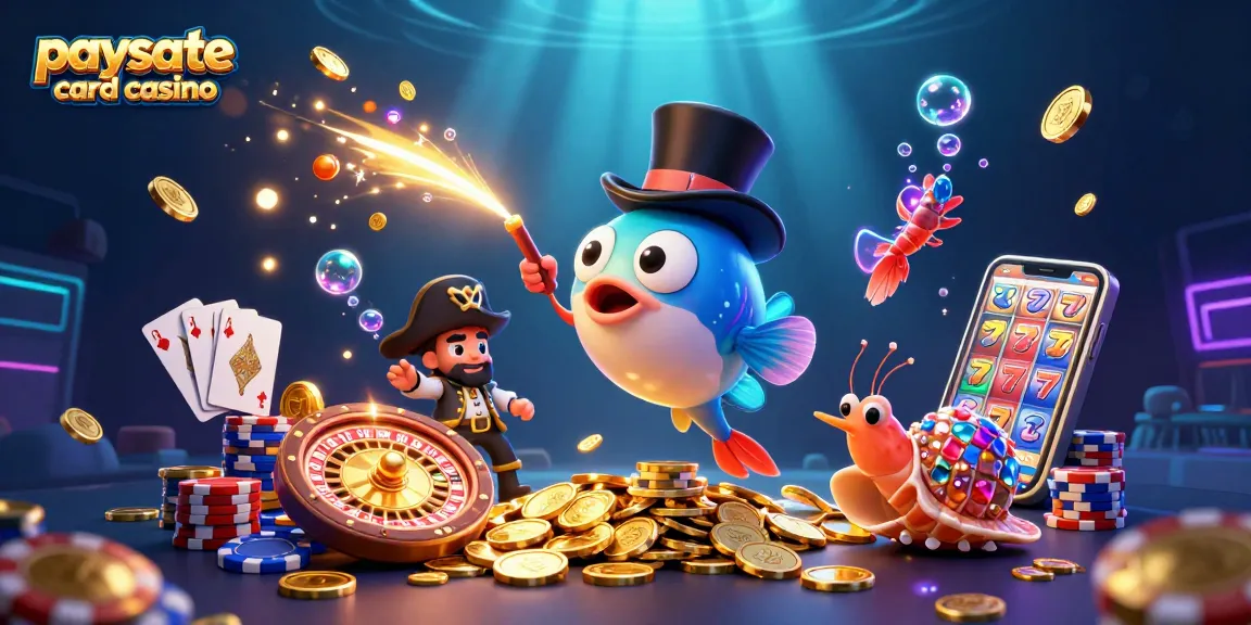 Erleben Sie ein lebendiges Paysafe Card Casino-Abenteuer mit dynamischen Charakteren, funkelnden Münzen und aufregenden Spielelementen
